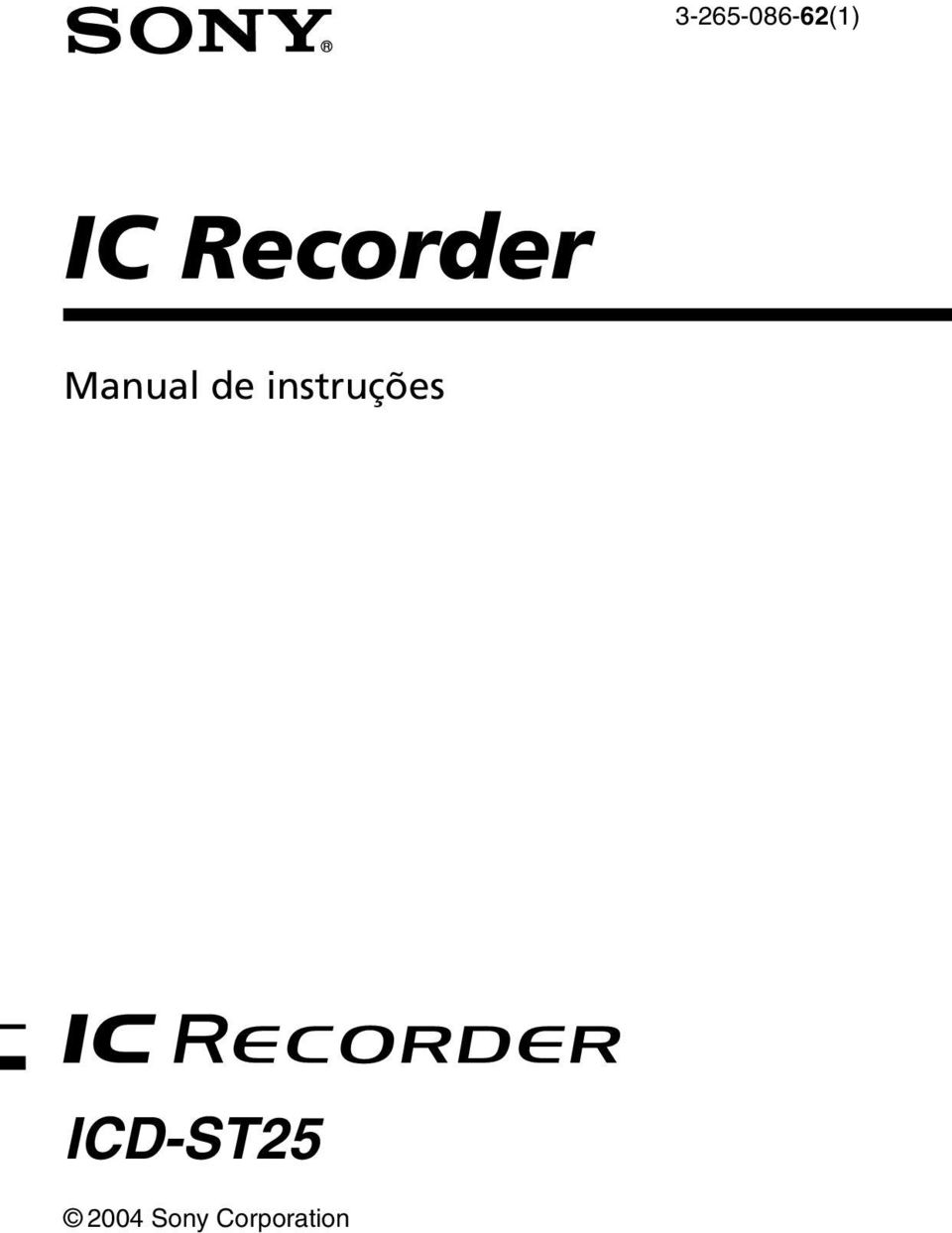 instruções ICD-ST25
