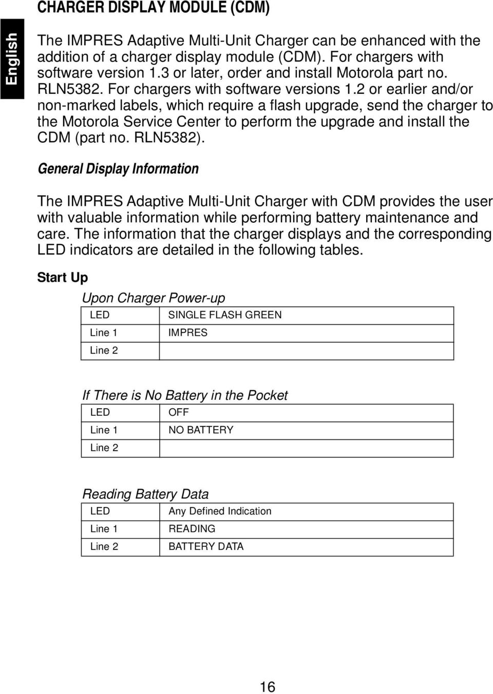 Motorola IMPRES Adaptive Multi-Unit Charger User Guide WPLN4108 WPLN4134 