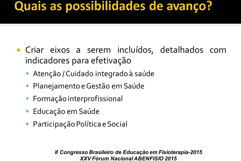interprofissional Educação emsaúde Participação Política e Social II