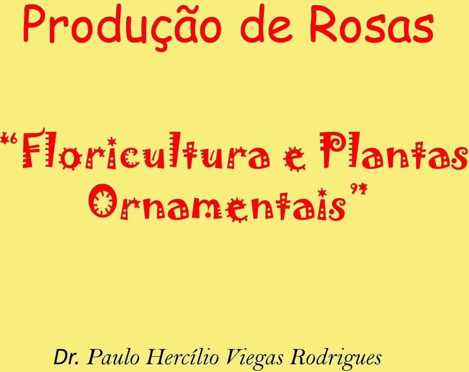 Plantas Ornamentais