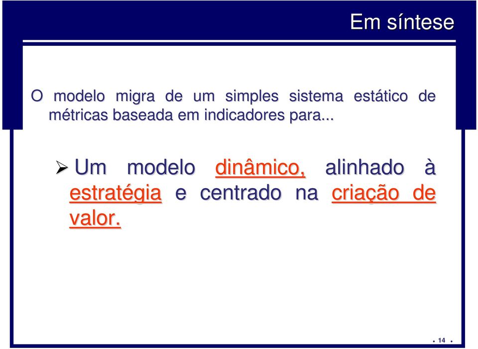 indicadores para.