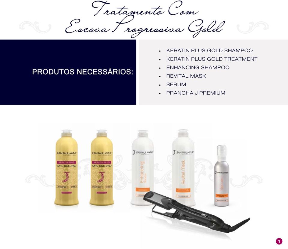 SHAMPOO KERATIN PLUS GOLD TREATMENT