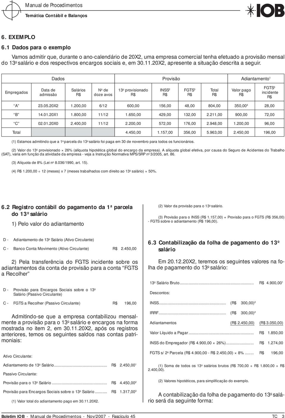 20X2, apresente a situação descrita a seguir.