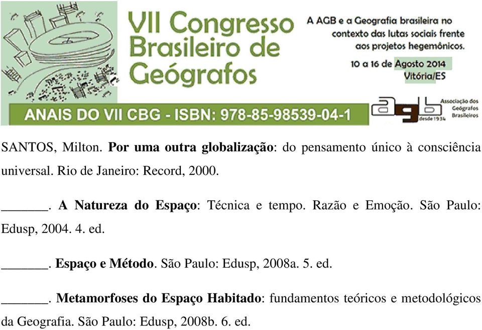 São Paulo: Edusp, 2004. 4. ed.