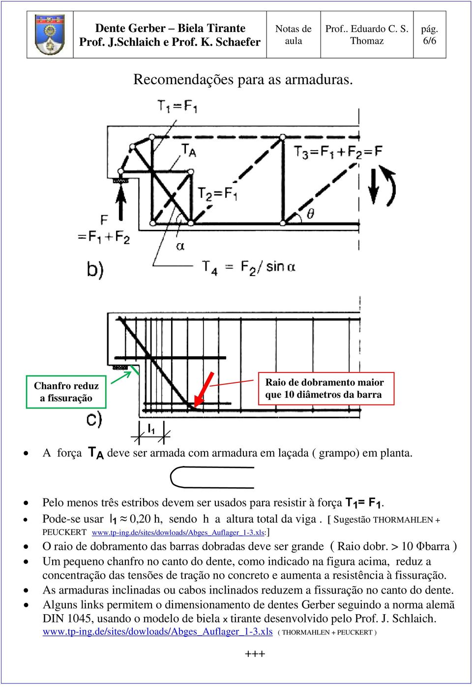 de/sites/dowloads/abges_auflager_1-3.xls:] O raio de dobramento das barras dobradas deve ser grande ( Raio dobr.