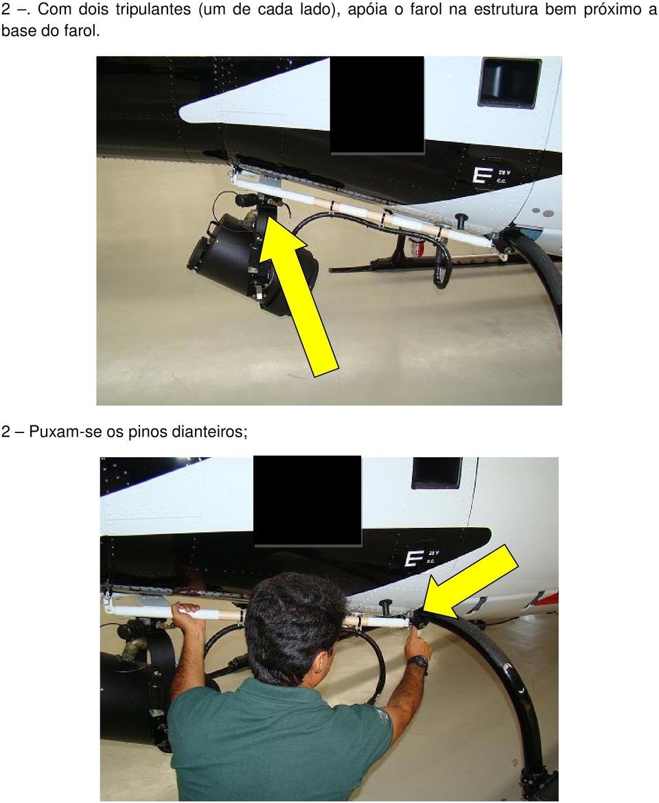 estrutura bem próximo a base do