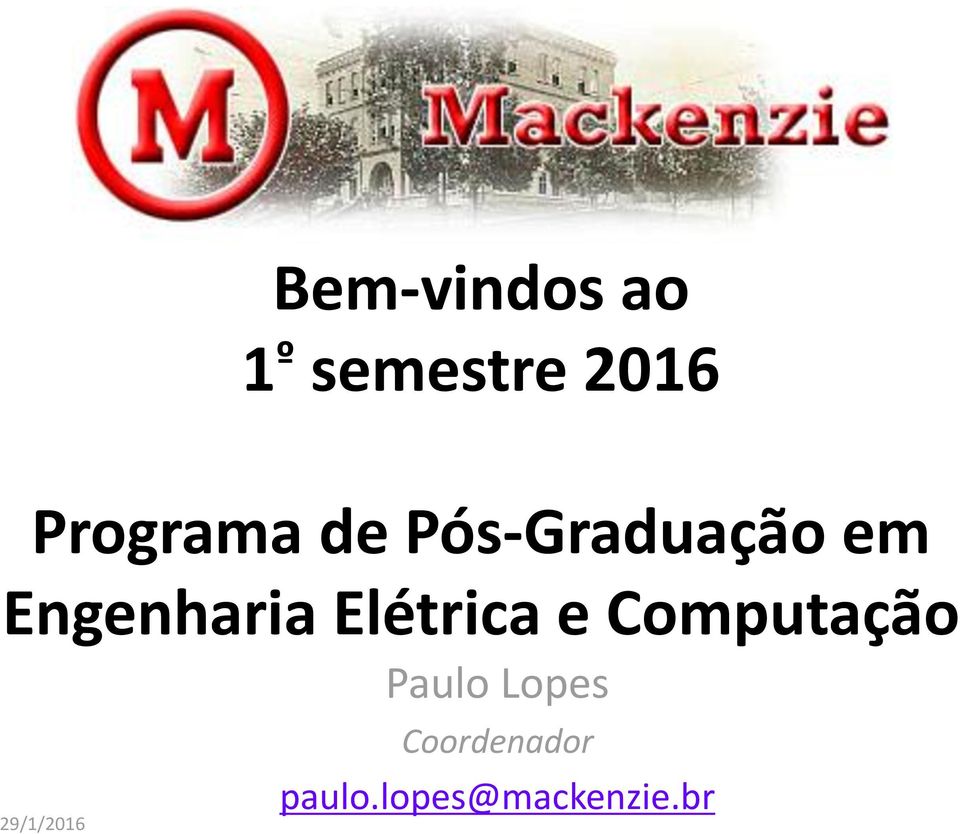 Engenharia Elétrica e Computação