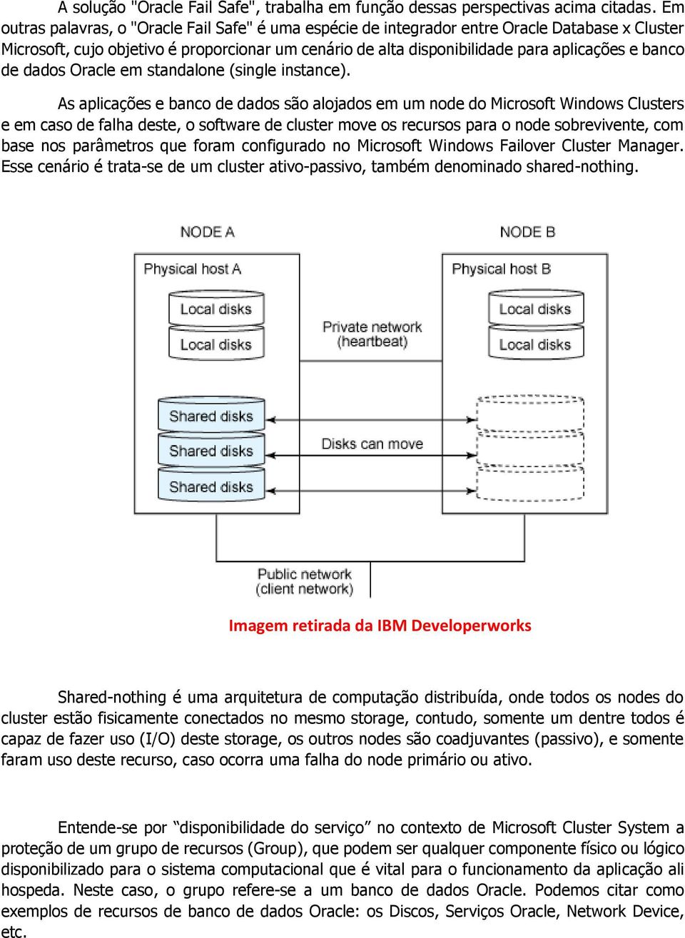 de dados Oracle em standalone (single instance).