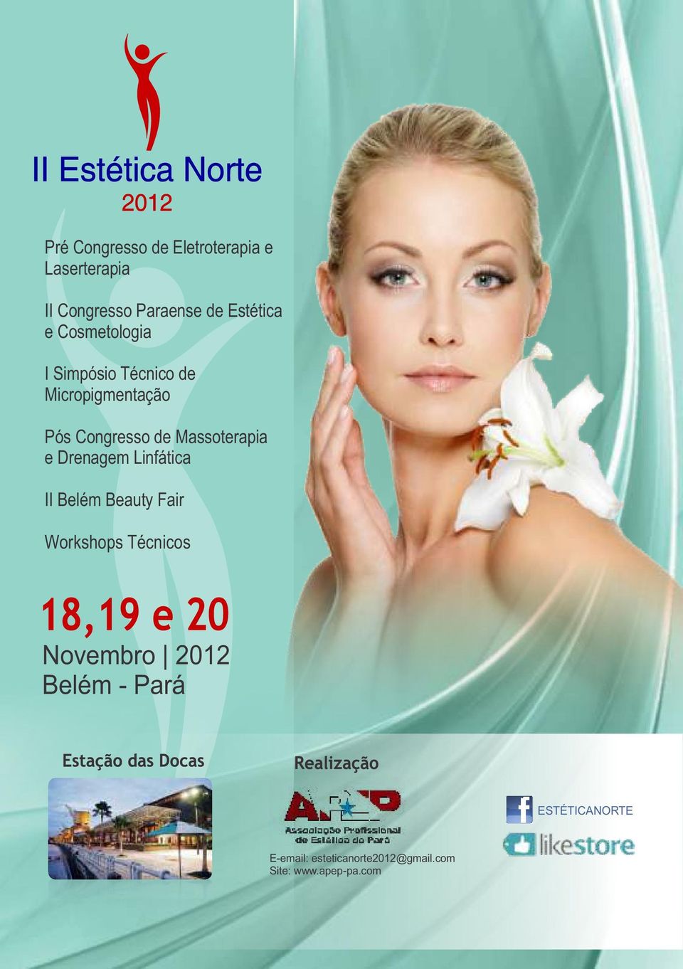Massoterapia e Drenagem Linfática II Belém Beauty Fair Workshops Técnicos