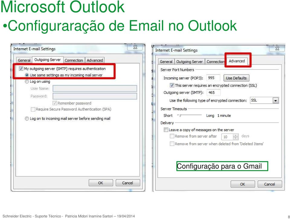 Email no Outlook