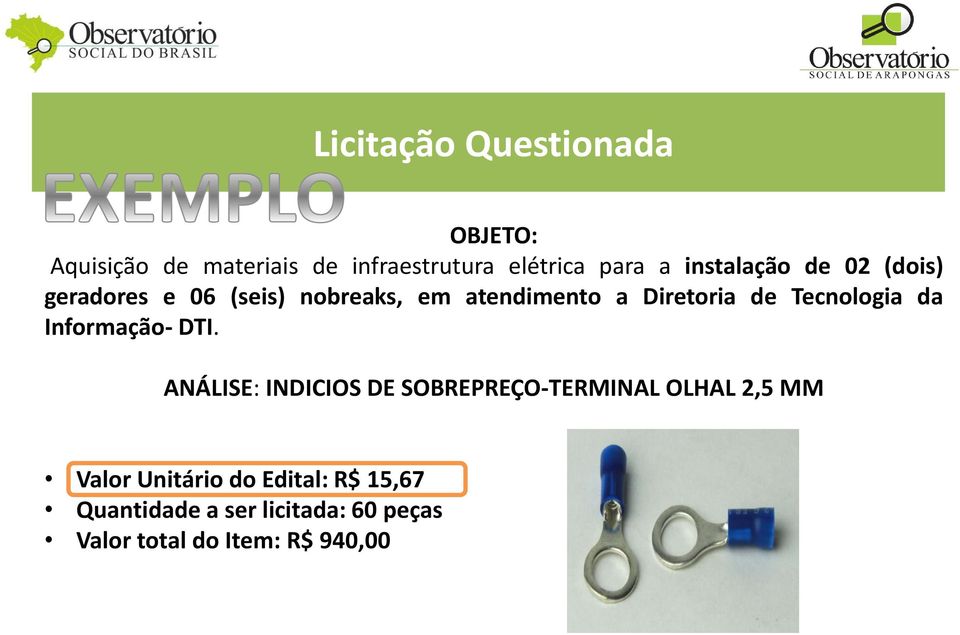 Tecnologia da Informação- DTI.