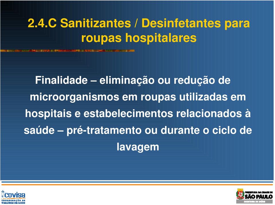 microorganismos em roupas utilizadas em hospitais e