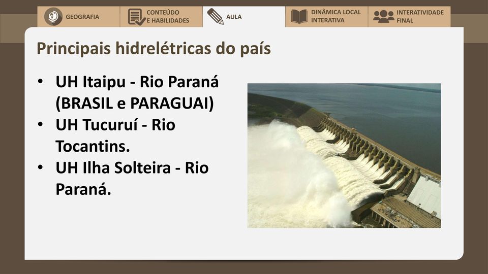 PARAGUAI) UH Tucuruí - Rio