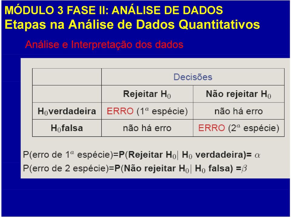 Quantitativos