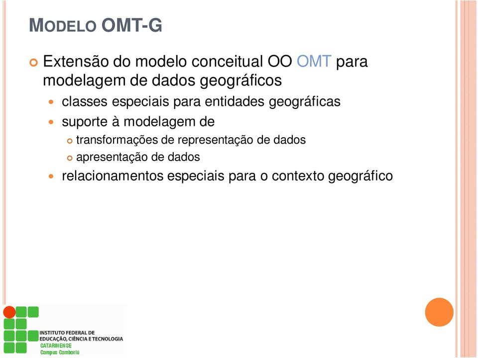 suporte à modelagem de transformações de representação de dados