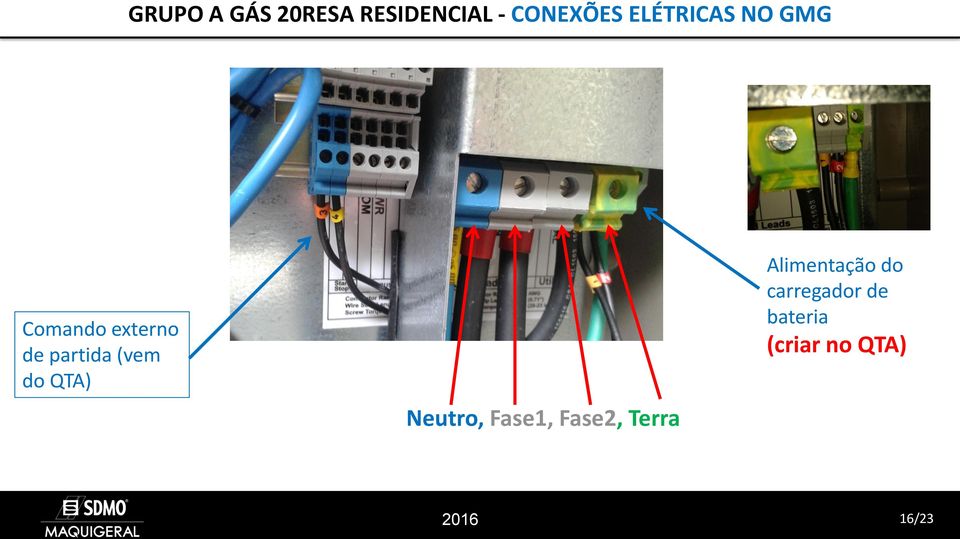 (vem do QTA) Neutro, Fase1, Fase2, Terra