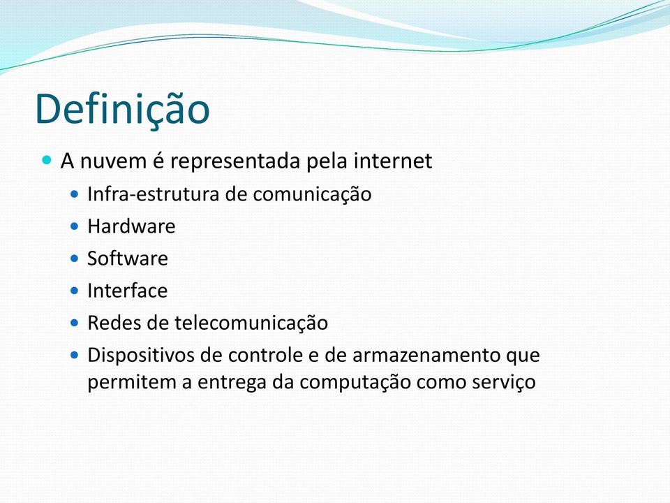 Interface Redes de telecomunicação Dispositivos de