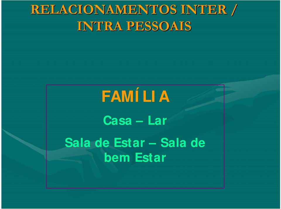 FAMÍLIA Casa Lar Sala