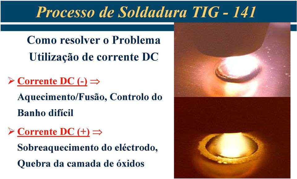 Controlo do Banho difícil Corrente DC (+)