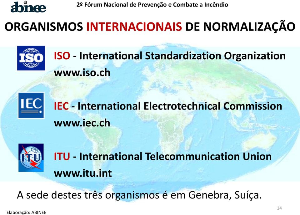 ch IEC - International Electrotechnical Commission www.iec.