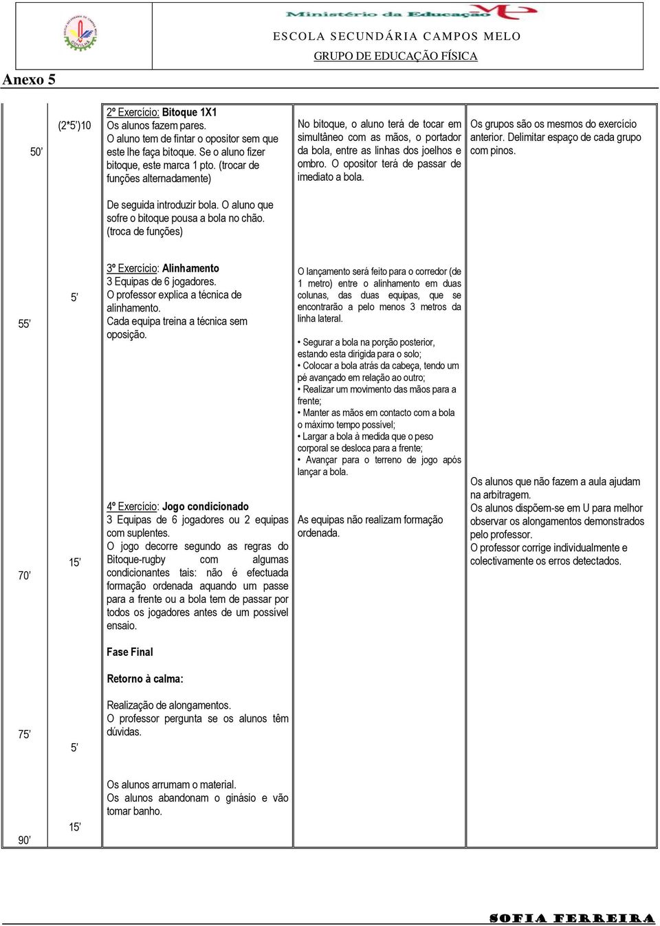 Os grupos são os mesmos do exercício anterior. Delimitar espaço de cada grupo com pinos. De seguida introduzir bola. O aluno que sofre o bitoque pousa a bola no chão.