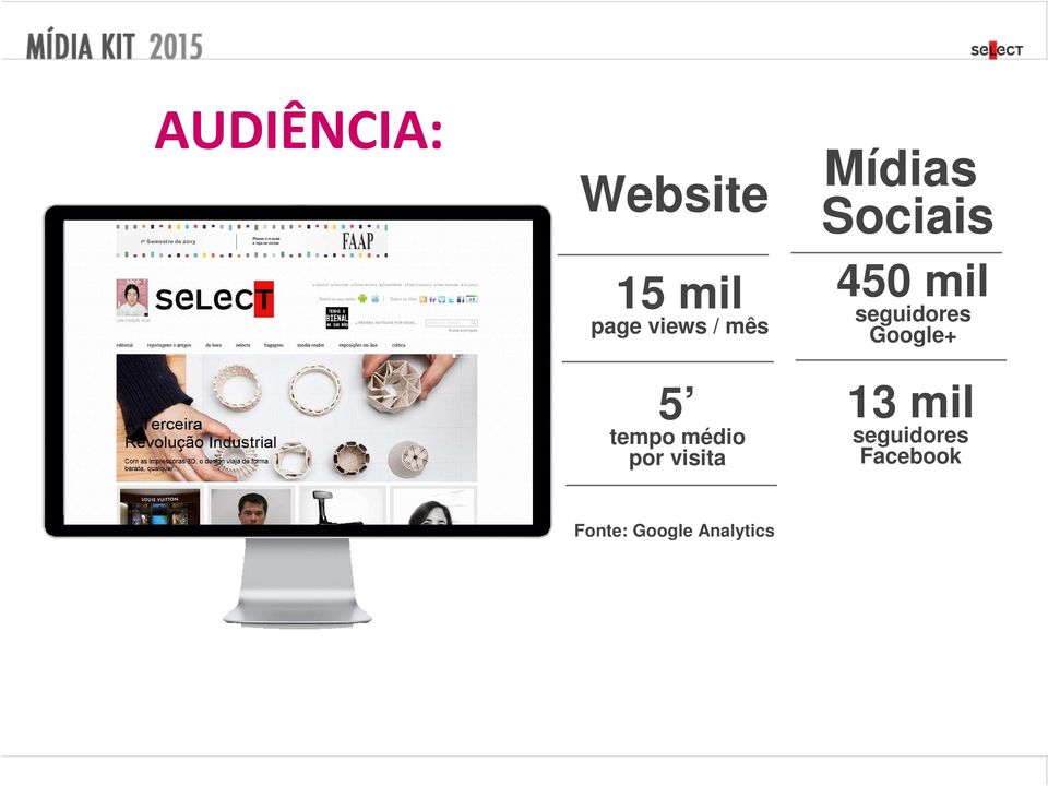 Sociais 450 mil seguidores Google+ 13