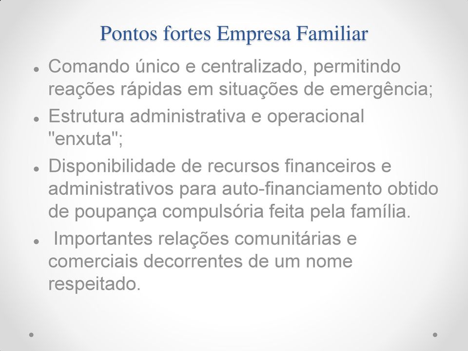 recursos financeiros e administrativos para auto-financiamento obtido de poupança compulsória