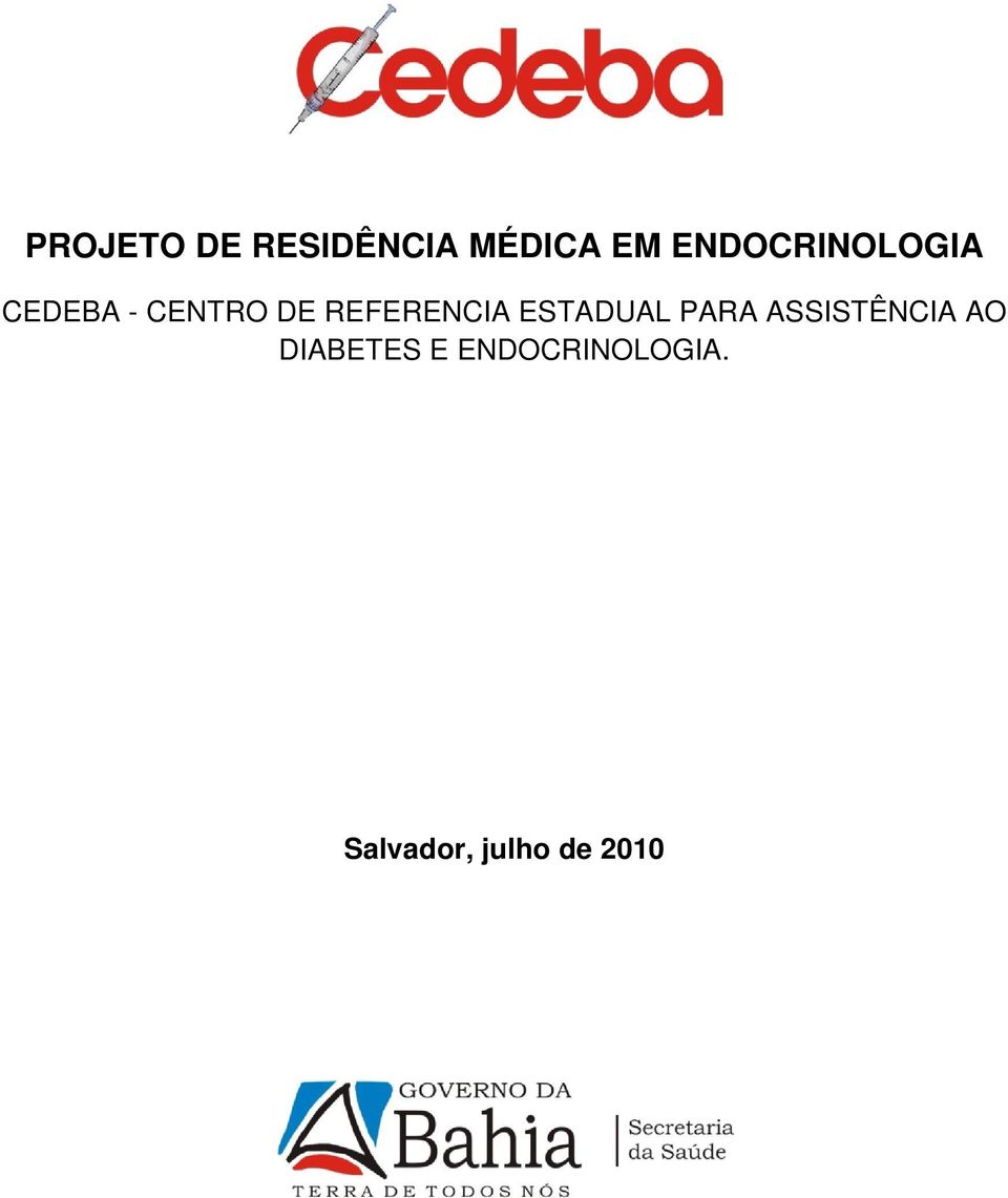 REFERENCIA ESTADUAL PARA ASSISTÊNCIA