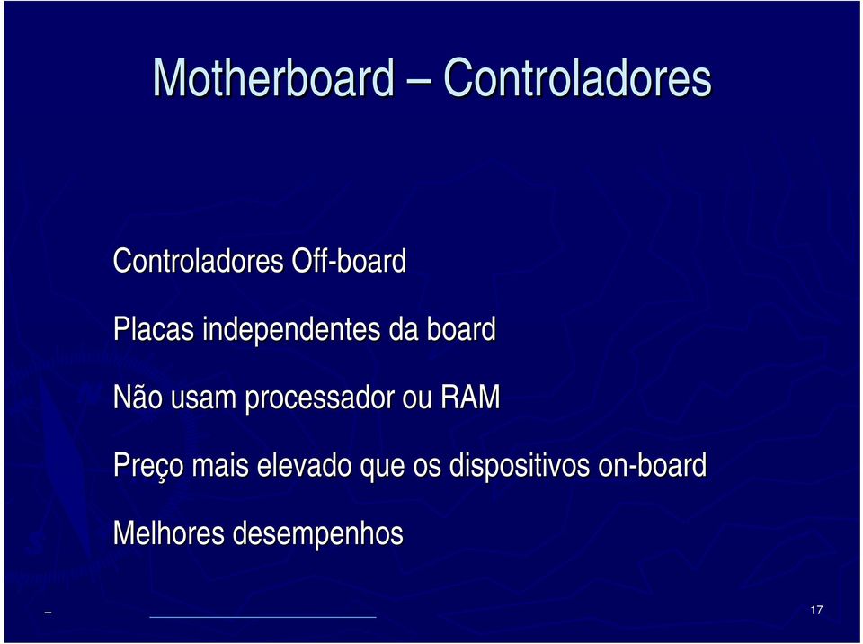 usam processador ou RAM Preço o mais elevado