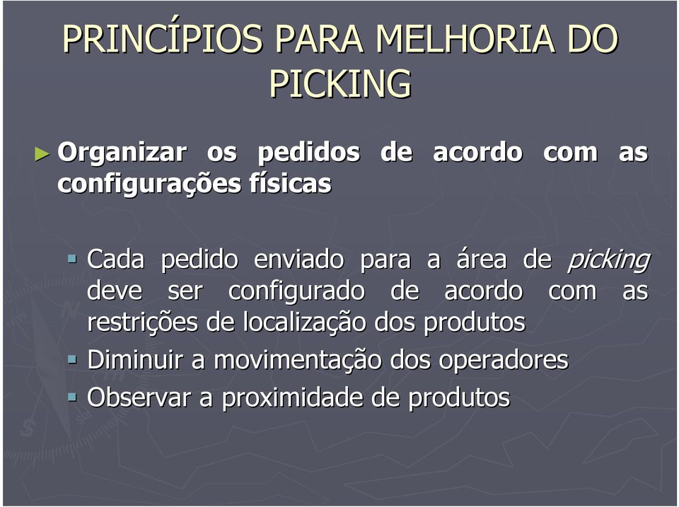 deve ser configurado de acordo com as restrições de localização dos