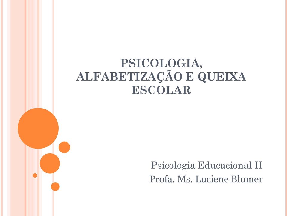 ESCOLAR Psicologia