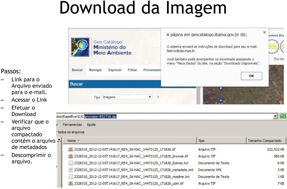 Acessar o Link Efetuar o Download Verificar que