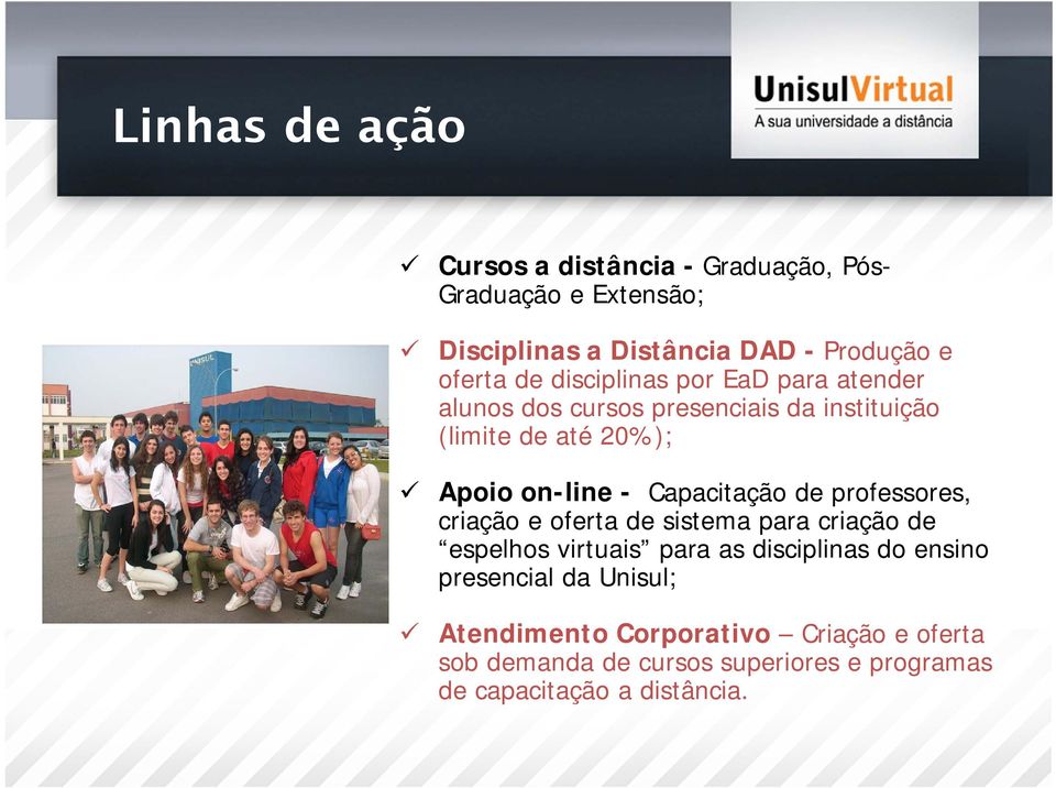 Capacitação de professores, criação e oferta de sistema para criação de espelhos virtuais para as disciplinas do ensino