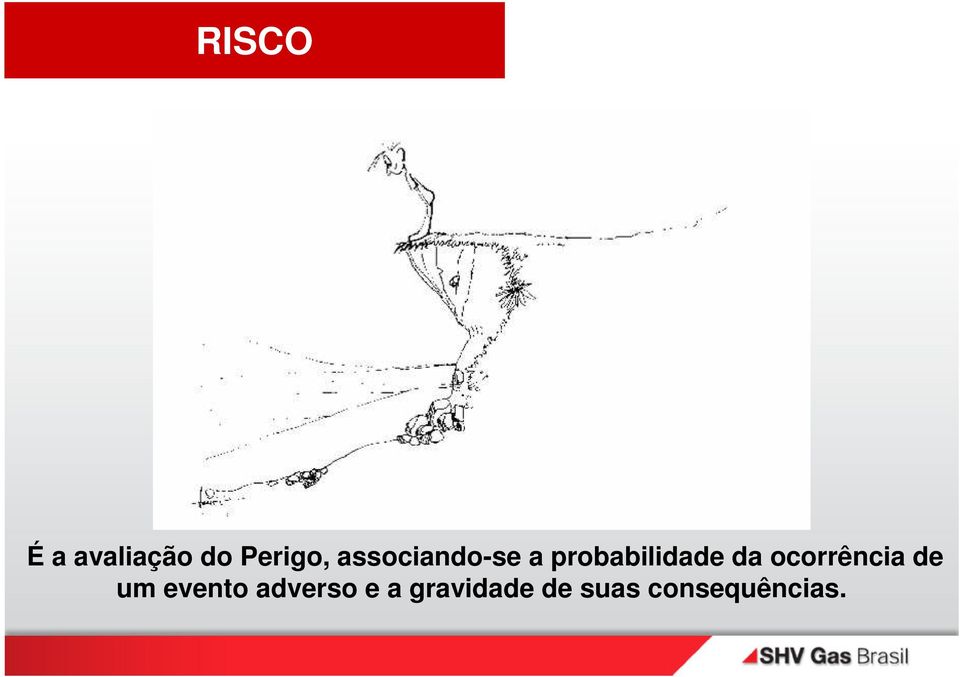 ocorrência de um evento adverso