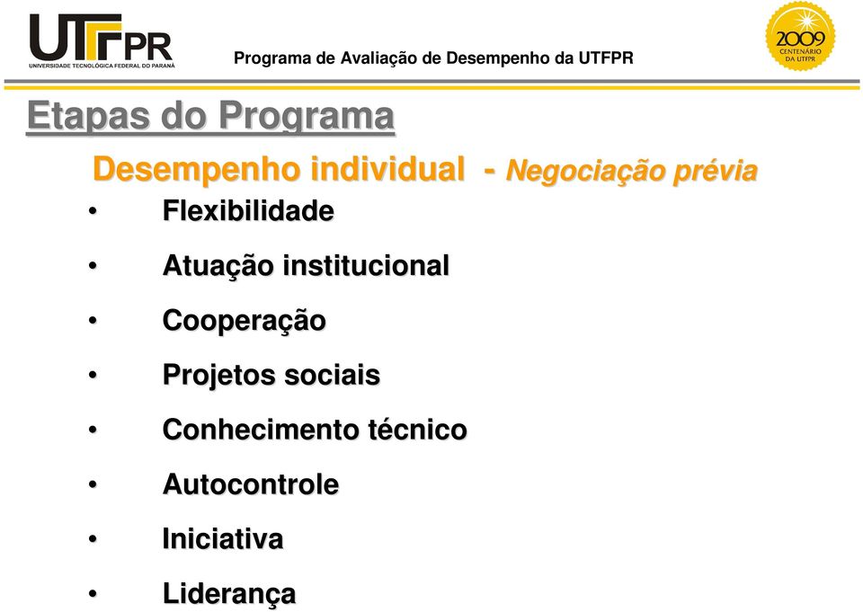 Projetos sociais Conhecimento técnicot