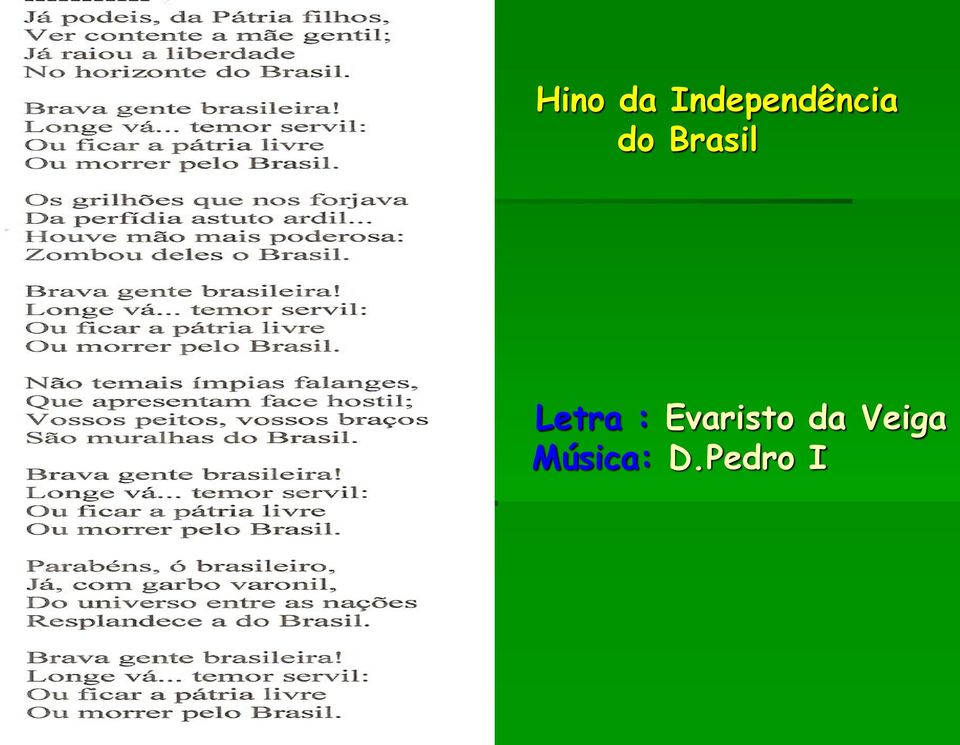 Brasil Letra :