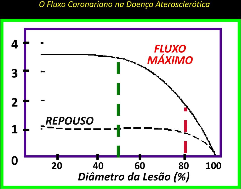 - - - REPOUSO FLUXO MÁXIMO 0 20