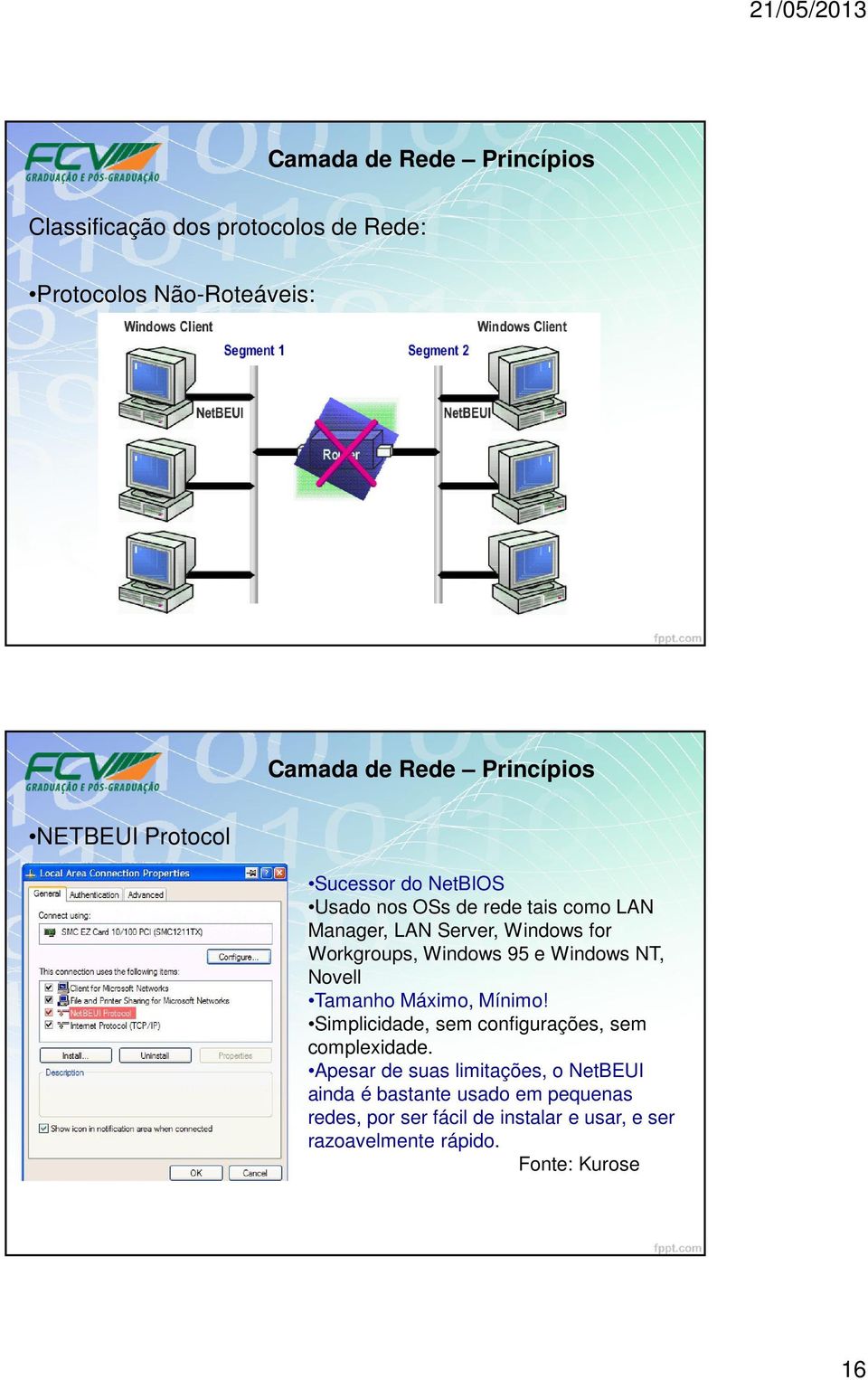 Windows NT, Novell Tamanho Máximo, Mínimo! Simplicidade, sem configurações, sem complexidade.