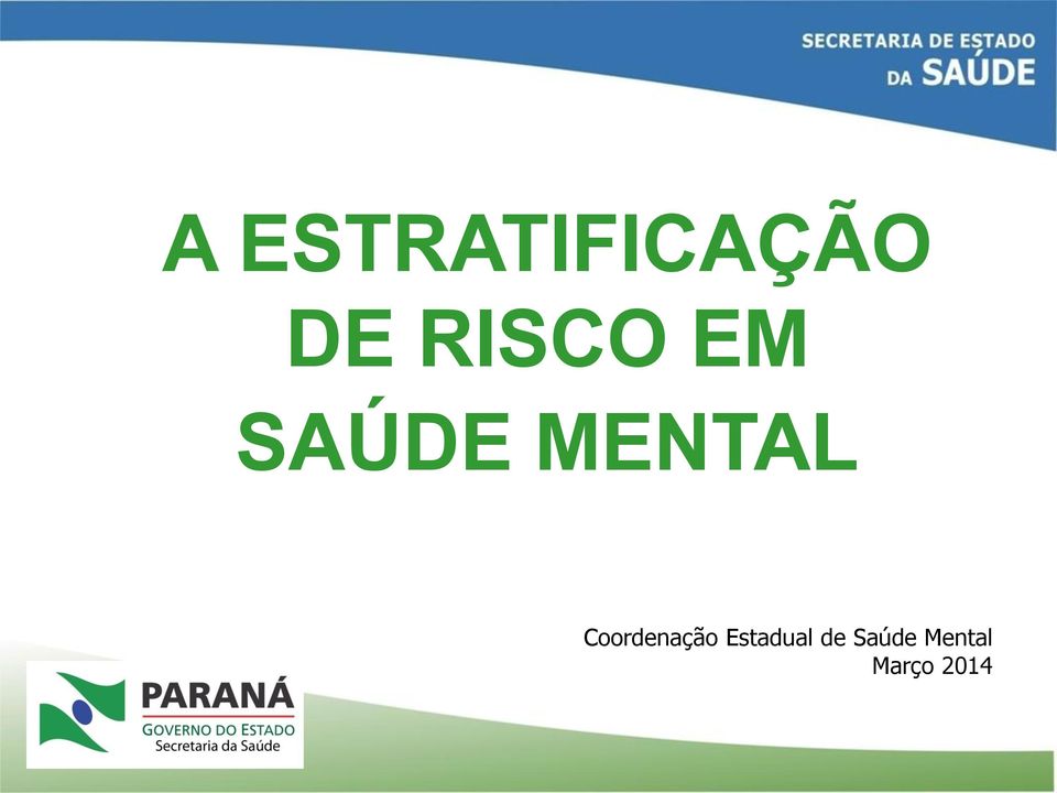 Coordenação Estadual