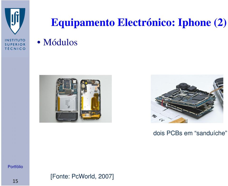 (2) Módulos dois PCBs