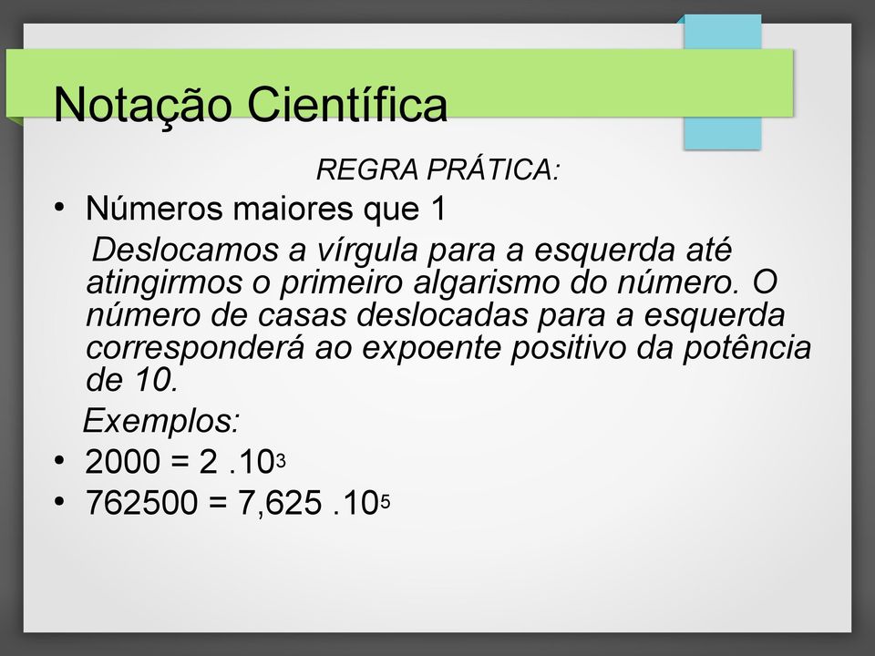 PPT - NOTAÇÃO CIENTIFICA PowerPoint Presentation, free download