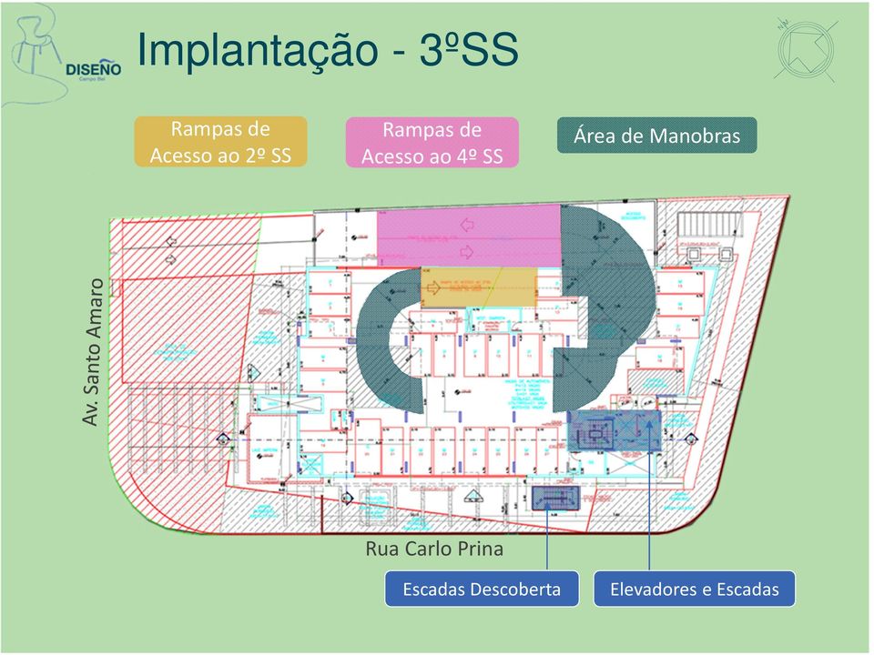 Área de Manobras Rua Carlo Prina