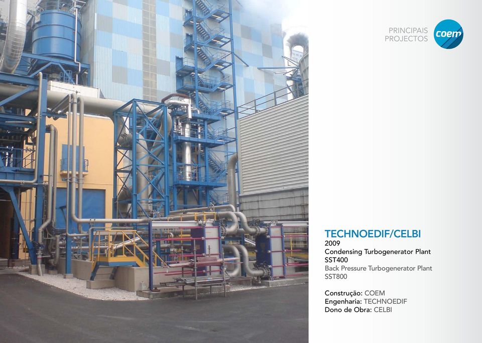 SST400 Back Pressure Turbogenerator Plant