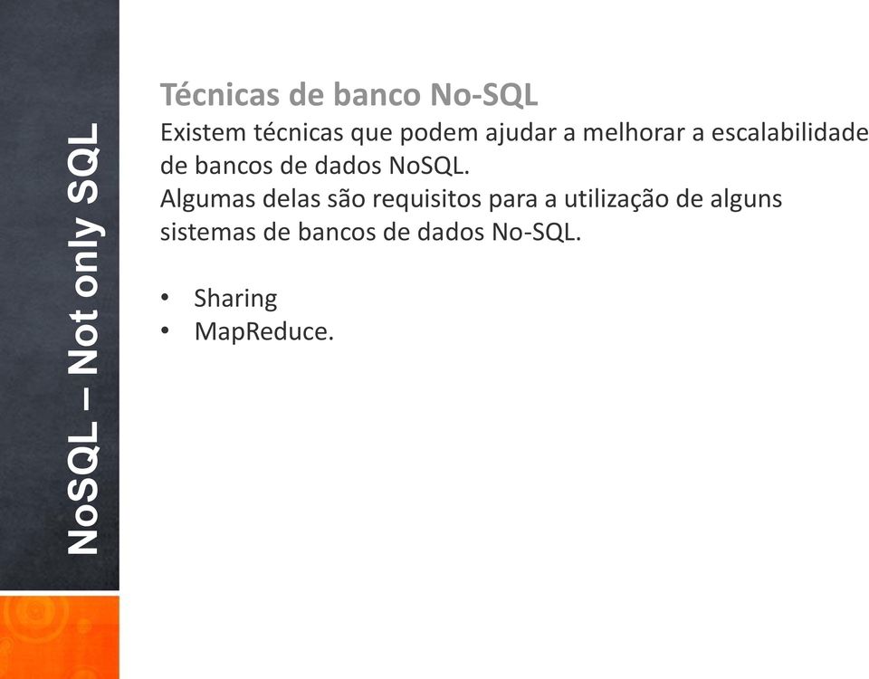 dados NoSQL.