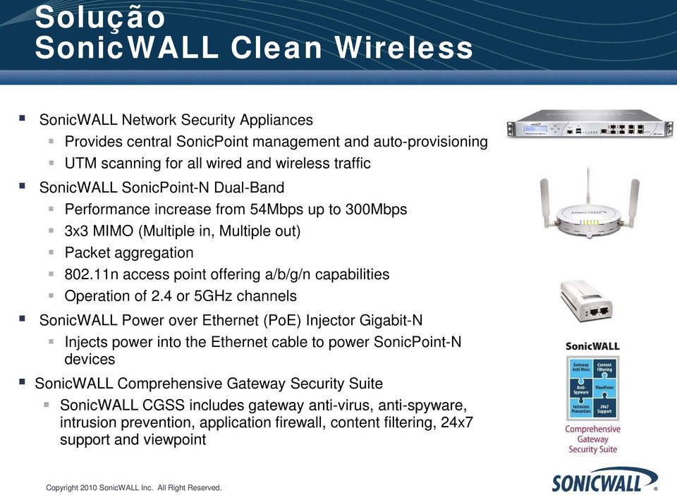 11n access point offering a/b/g/n capabilities Operation of 2.