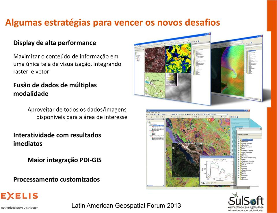 dados de múltiplas modalidade Aproveitar de todos os dados/imagens disponíveis para a área de