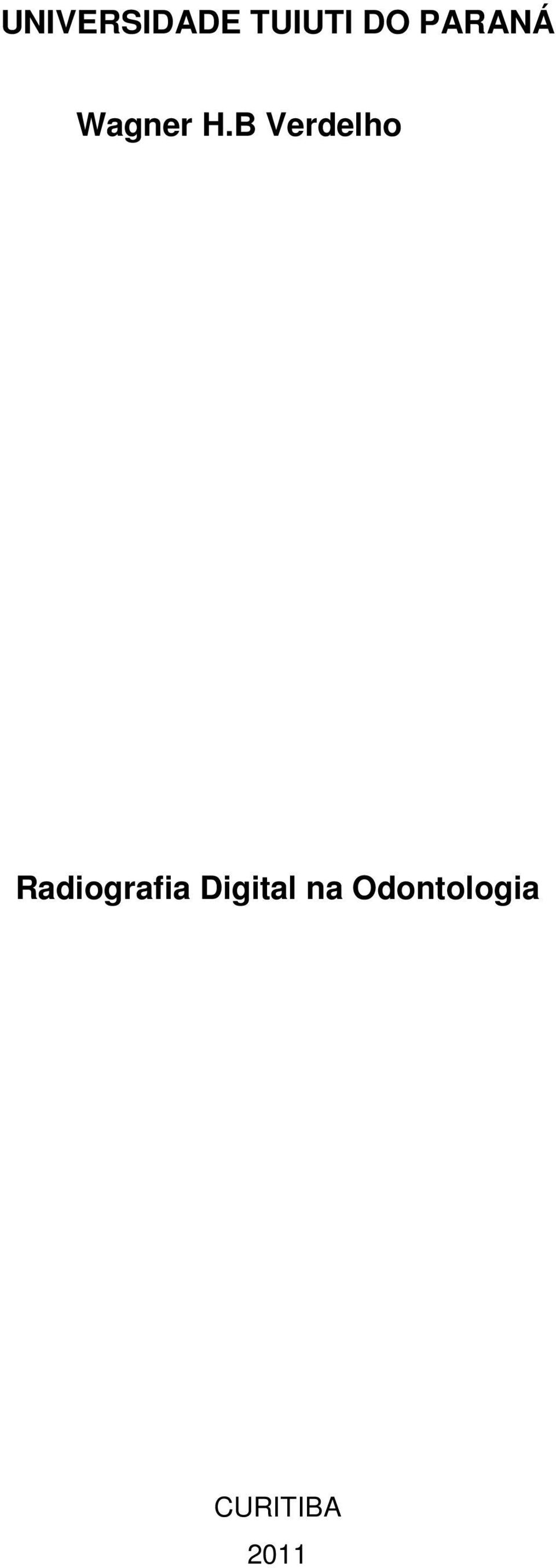 B Verdelho Radiografia