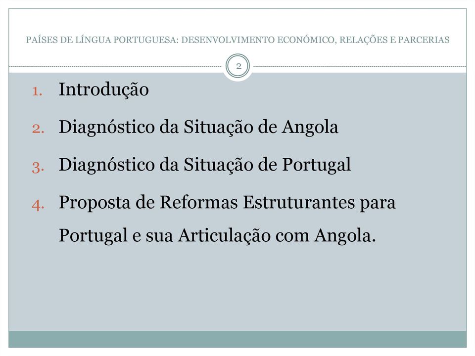 Diagnóstico da Situação de Portugal 4.