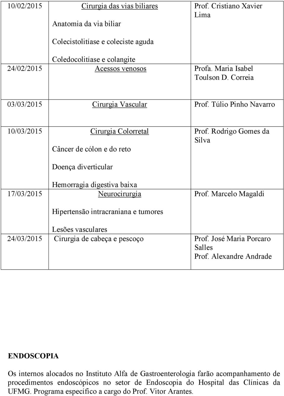 Rodrigo Gomes da Silva Doença diverticular Hemorragia digestiva baixa 17/03/2015 Neurocirurgia Prof.