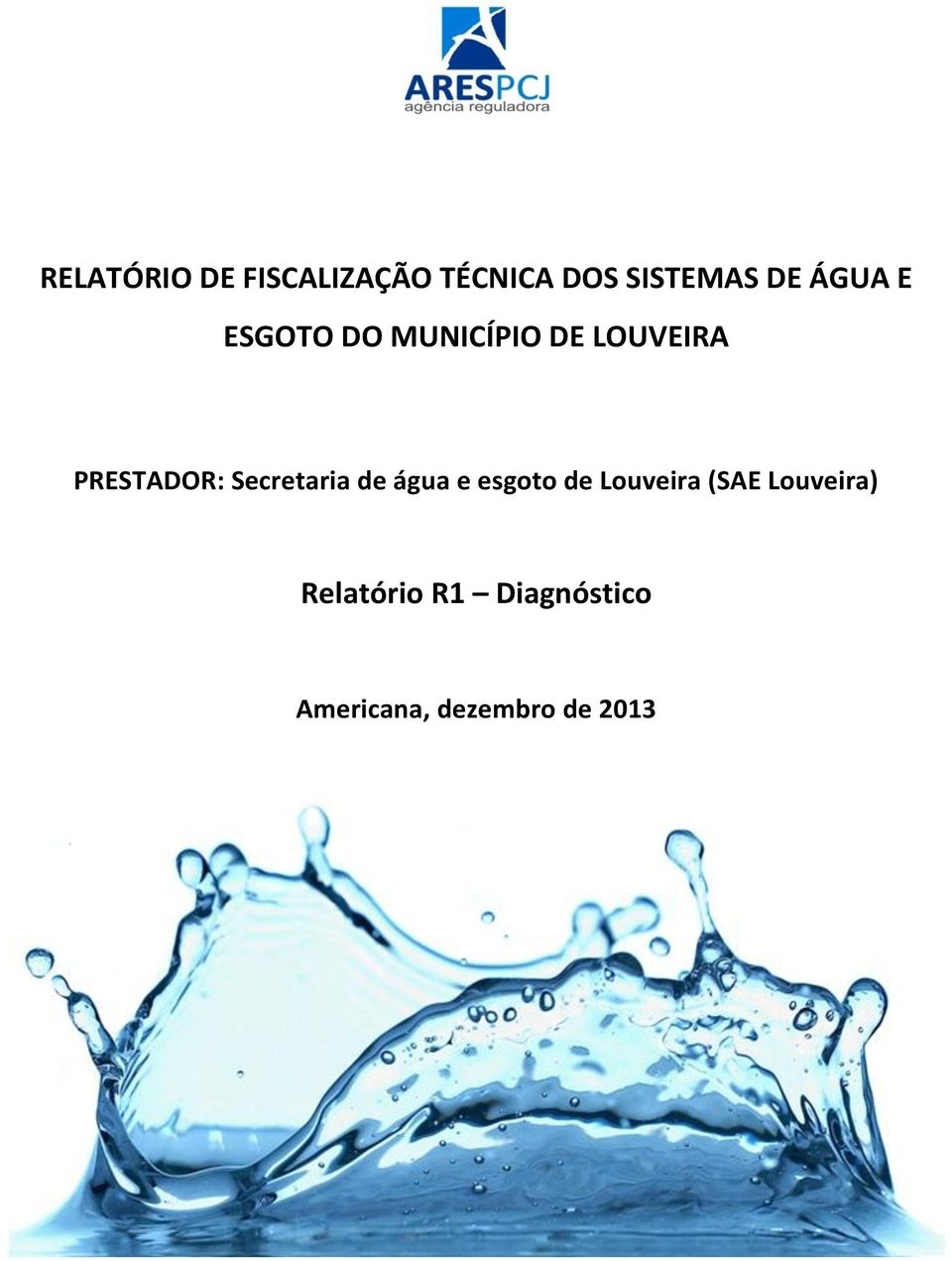 Secretaria de água e esgoto de Louveira (SAE